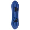 Gardenised Kids Plastic Outdoor Snowboard Ice Sled, Single-Person, Kids over 5 Years, Blue QI004218.BL